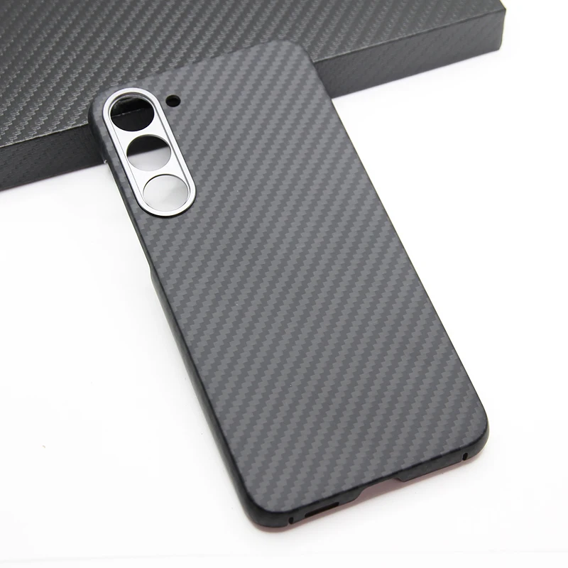 

Case for Samsung Galaxy S24 S23 S23+ Plus Magsafe Strength Magnetic Ring Carbon Fiber Aramid Mobile Phone Protective Cover Shell