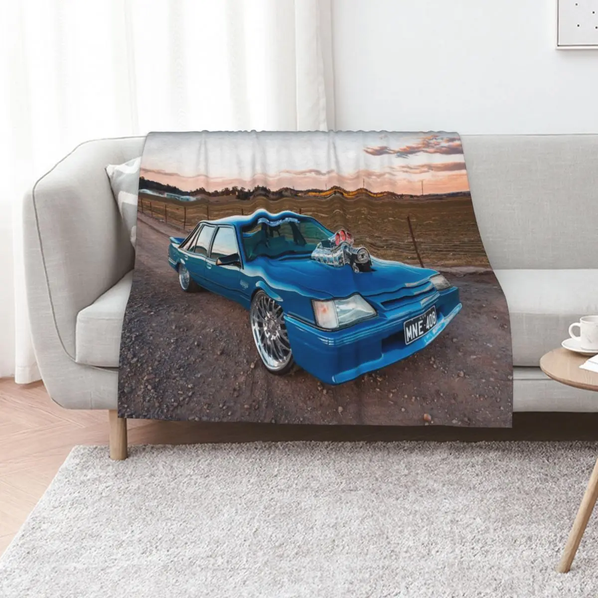 Peter Kulakovski's Holden VK Commodore Throw Blanket For Baby Custom Decorative Sofas Sofa Sofa Quilt Plush Blankets