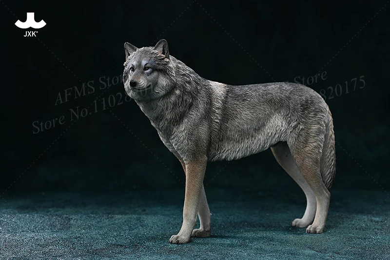 JXK JXK194 1/6 Skala Weißer Wolf Arktischen Wolf Simulation Wildlife Tier Harz Spielzeug Modell Fit12Incha Action Figur Körper