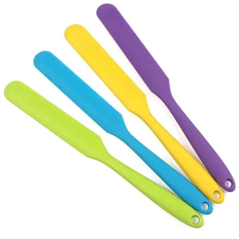 Non-Stick Butter Mixer Cake Brush Cake Cream Butter Spatula Baking Pastry Tools Silicone Pastry Spatula Mixing Batter Scrapers