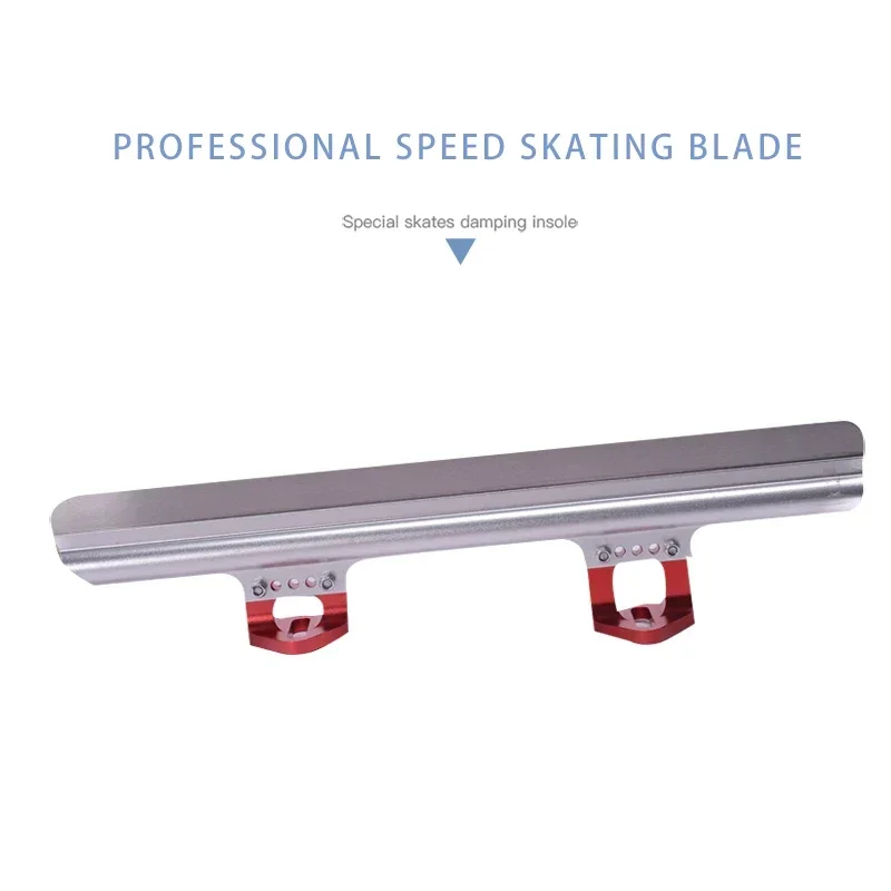 Short-track Speeding Skating Ice Blade 430/405/380mm Aluminum Alloy Wear Resistant New Ice Blade for Snow Ice Ground Ice Skate