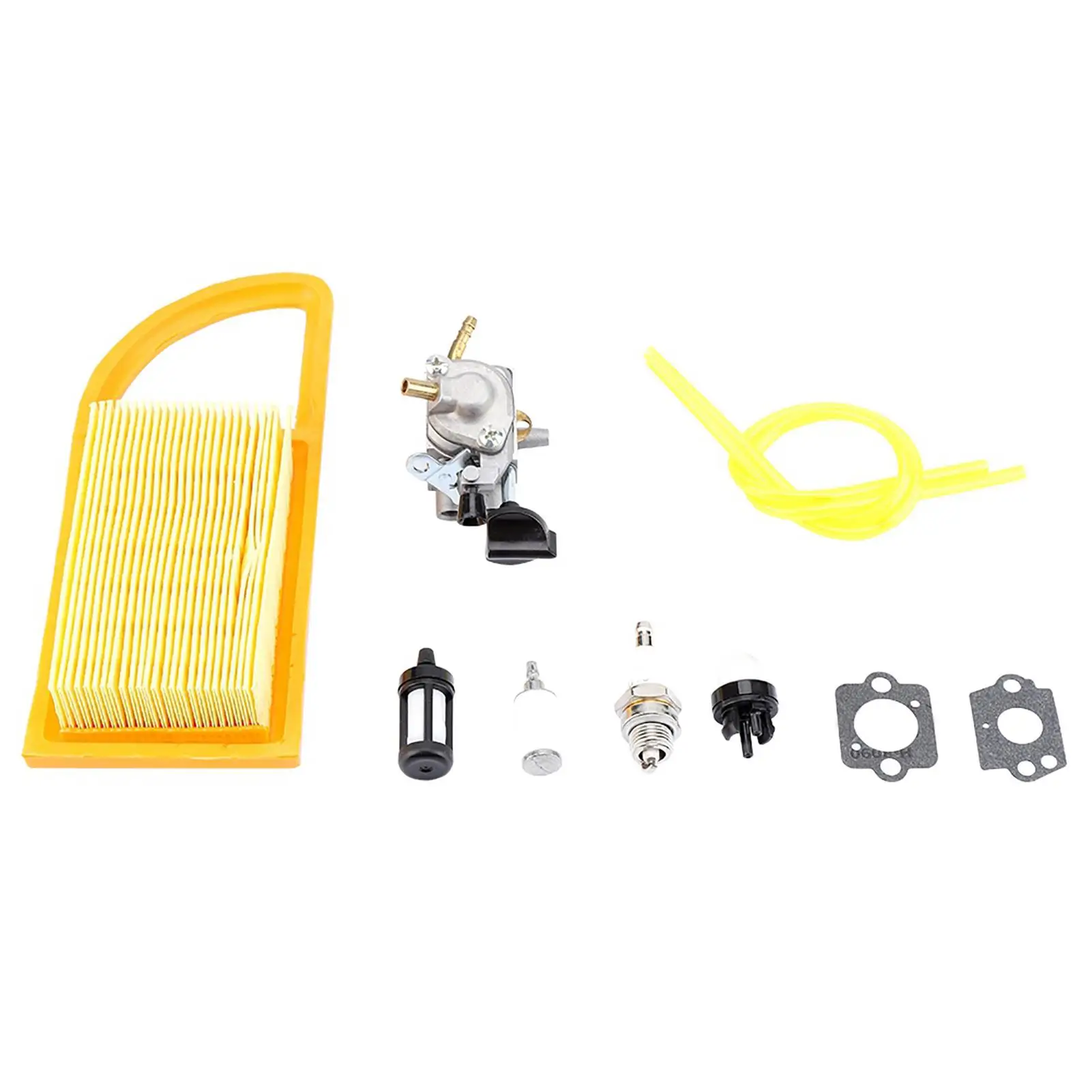 Carburetor Parts Kit with Air Filter,, Gaskets & Oil Filter for stihl BR500 BR550 BR600