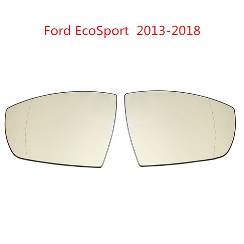 Espejo lateral de cristal para Ford EcoSport 2013 2014 2015 2016 2017 2018 HD lente de espejo retrovisor accesorios automotrices