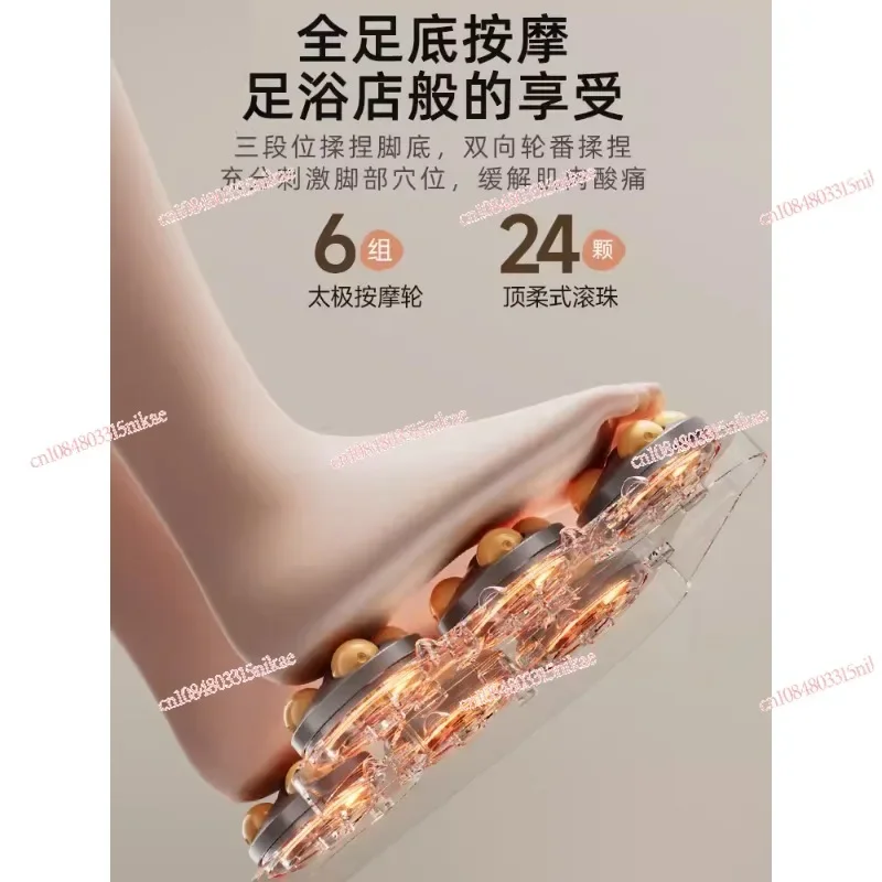 Foot Bathtub Fully Automatic Massage Foot Washing Heating Foot Soaking Bucket Household Thermostatic High-Deep Bucket