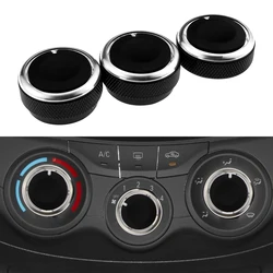 3pcs/set Car AC Knob Air Conditioning Knob Heat Control Switch Knob for Chevrolet Sail 2008-2014 Car Styling