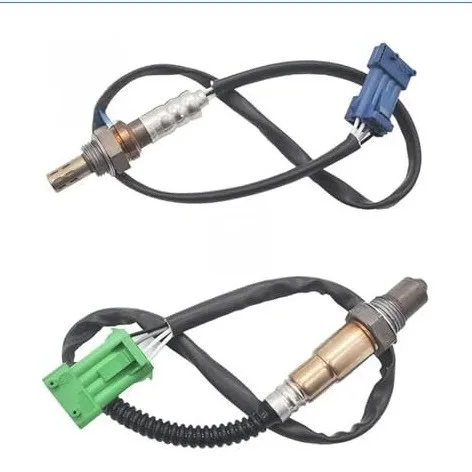 

2PCS Oxygen Sensor for Peugeot 96368765 9657632980 Car Engine Emission Control Part Compatible with Automotive