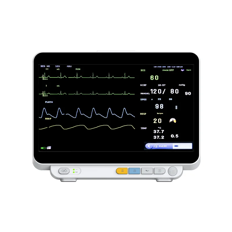 Novo monitor animal usado para eletrocardiograma, freqüência cardíaca, respiração, oxigênio no sangue, pressão arterial e temperatura corporal, 2024