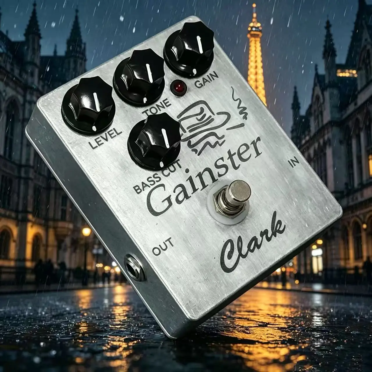 Xiao Handmade Clark Gainster Overdrive Distion Guitar Peadl Coustom
