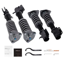 MaXpeedingrods COT7 Coilover Suspension Kit for Subaru Impreza WRX 02-07 STI 04 Coilovers Suspension Struts Shocks Springs