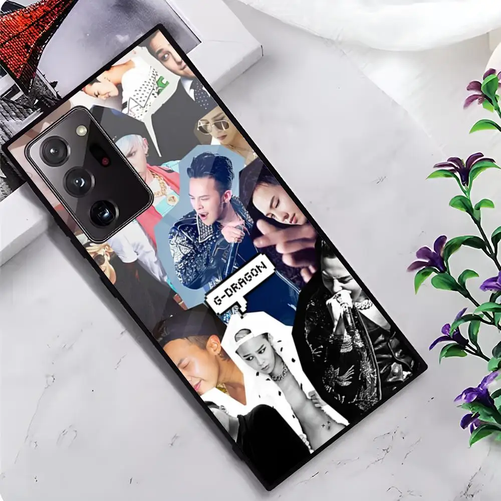 G-Dragon MAISTO Phone Case Glass Phone Case For Samsung Galaxy S20 S21 S22 S23 S24 Note20 Ultra Plus Fe