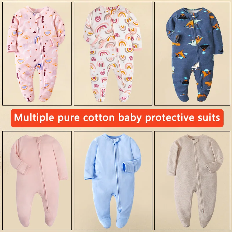 Four Seasons Newborn Baby Rompers Jumpsuit suit Baby Clothes for Girls Long Sleeve Jumpsuit overalls Baby Clothing Baby Romper