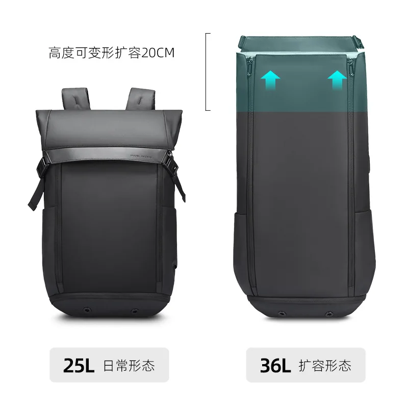 Mark Ryden Laptop backpacks usb mochilas Bag Outdoor Travel Backpack with USB Charging Port