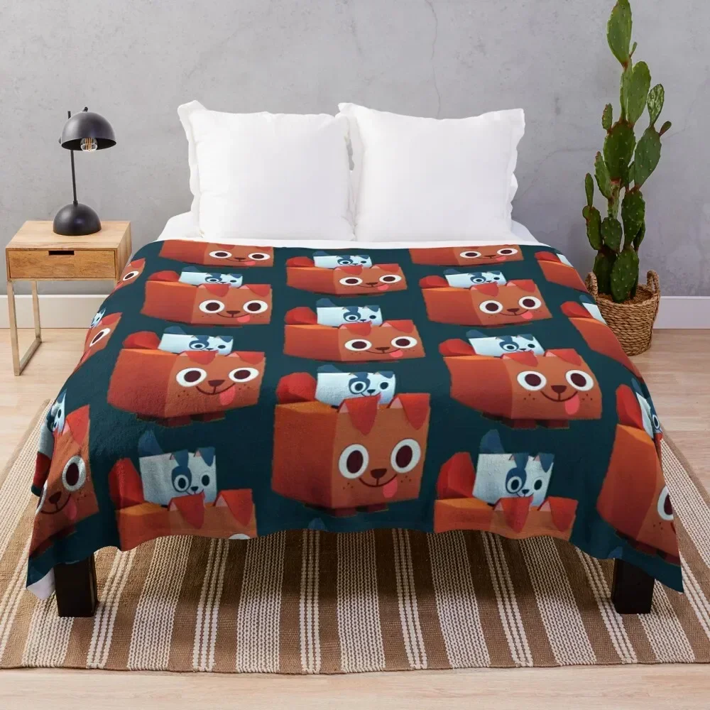 

pet simulator x Throw Blanket Soft Plush Blanket as Housewarming Gift