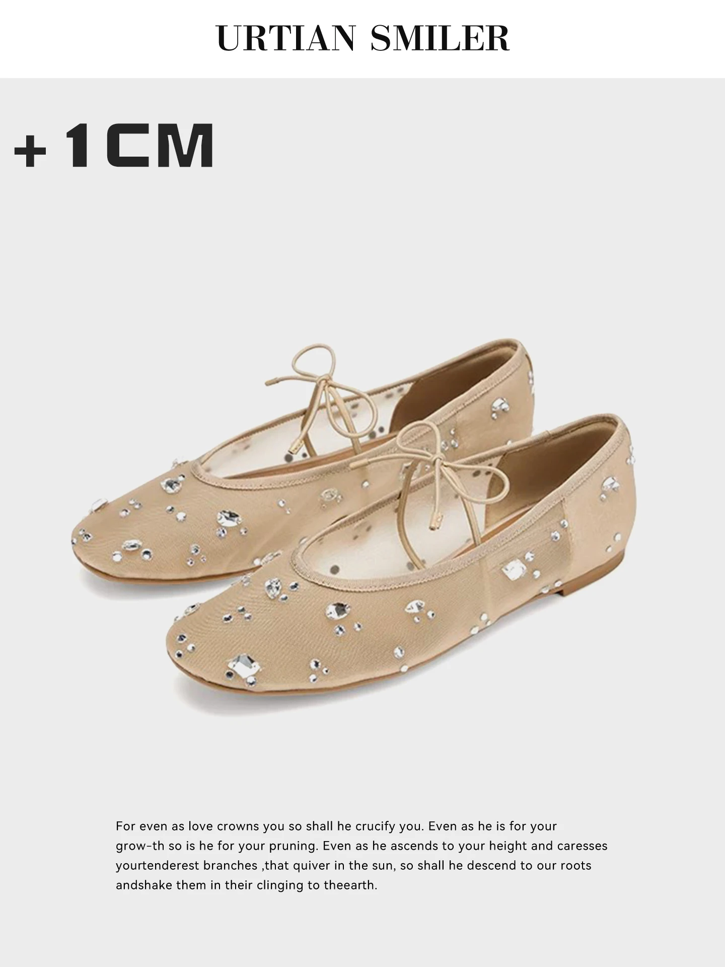 Fashionable Breathable Water Diamond Mesh Mary Jane Flat Bottom Ballet Shoes for Women Summer 2026 New Style Princess Style R...