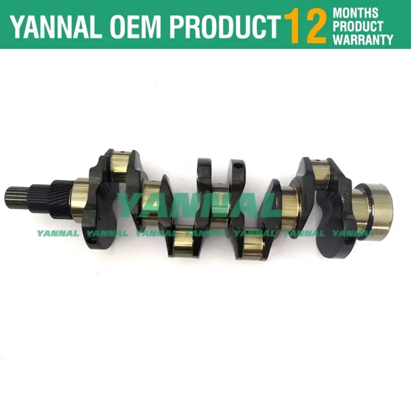 

NEW V3600 V3600DI V3800 Crankshaft For Bobcat Excavator Kubota Tractors Engine