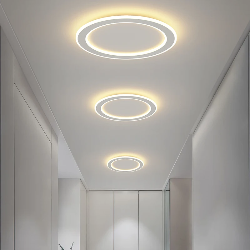 Nordic Gangpad Gang Plafond Verlichting Moderne Minimalistische Entry Veranda Lamp Persoonlijkheid Creatieve Balkon Licht Luxe Slaapkamer Lichten