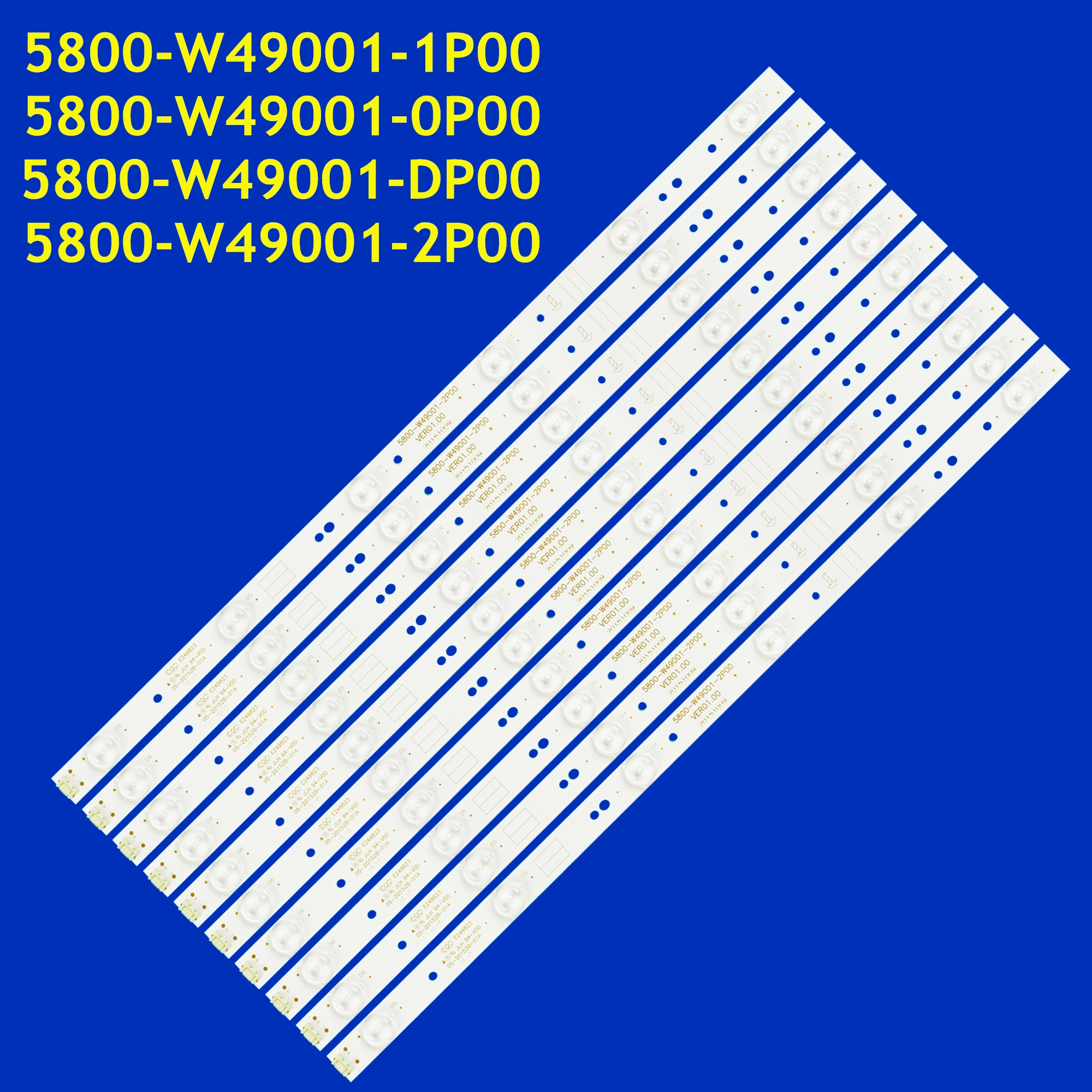 

Светодиодная лента для 49D9 49M6 49X5 49M6E 49E3000 49E3500 49E350E 49E361S 49E366W 49E5ERS 49E6000 49E600E 49E6080 5800-W49001-0P00