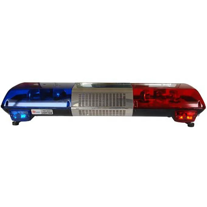 

120cm Vehicle Signal Red Blue Amber White Car Roof Rotating Revolving Beacon Warning Emergency Light Bar TBD-GA-3000D