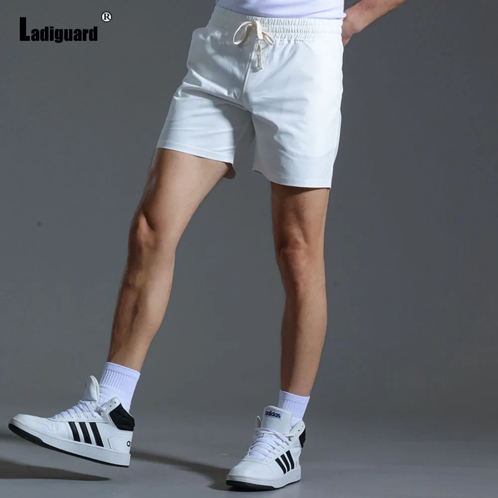 Plus Size Mens Cotton Shorts Elastic Waist Pocket Short Pants Male Running Sportwear 2024 Stylish simplicity Casual Beach Shorts