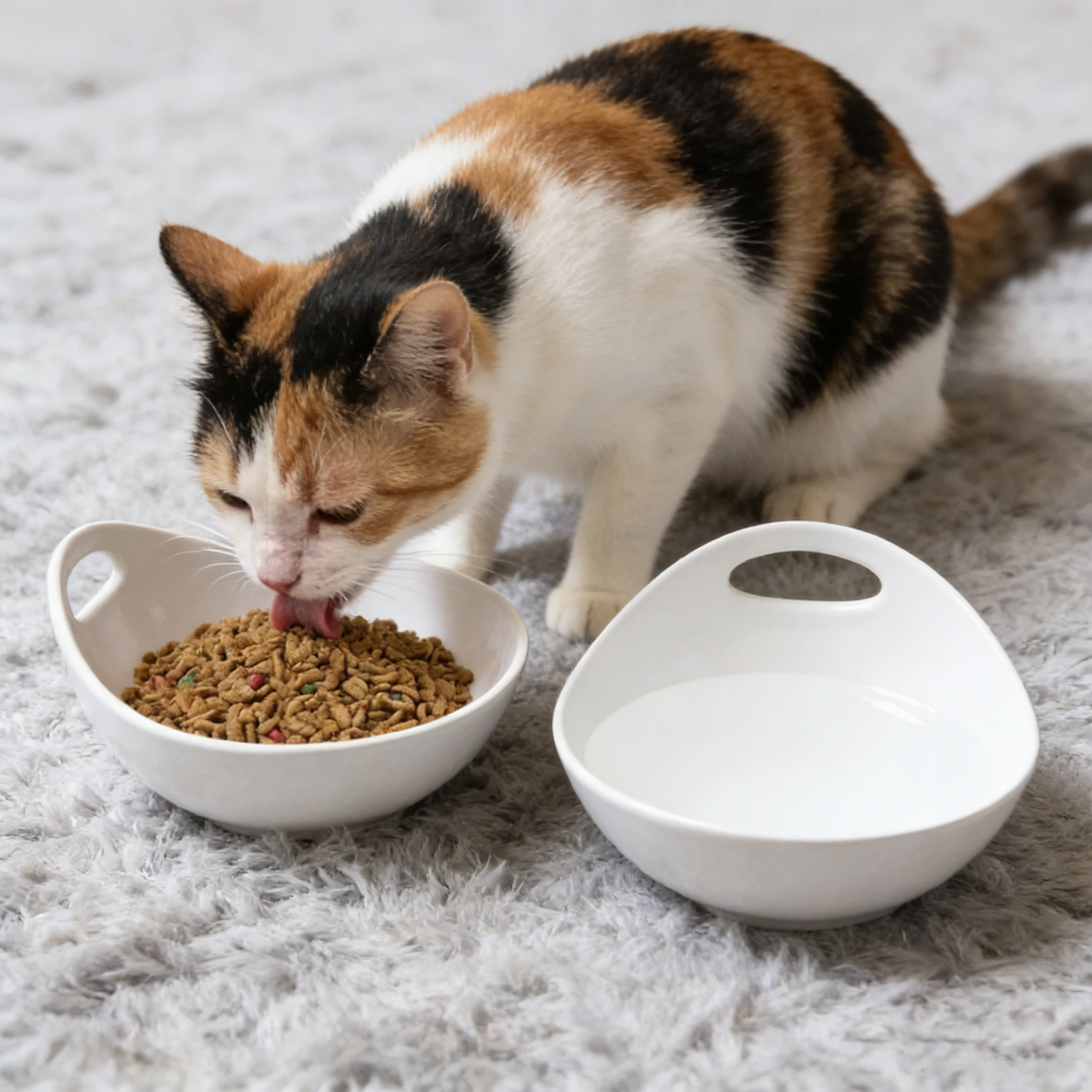 

Handheld Cerc Dog Bowls Slanted Mouth Design Pet Food Water Bowls Universal for s And Dogs Slow Feeding Bowls