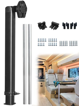 54CM-93cm karavan katlanır teleskopik masa ayakları, iki adet 50cm çapraz çubuklu, ayarlanabilir masa ayakları teleskopik ayaklar rv masa ayakları