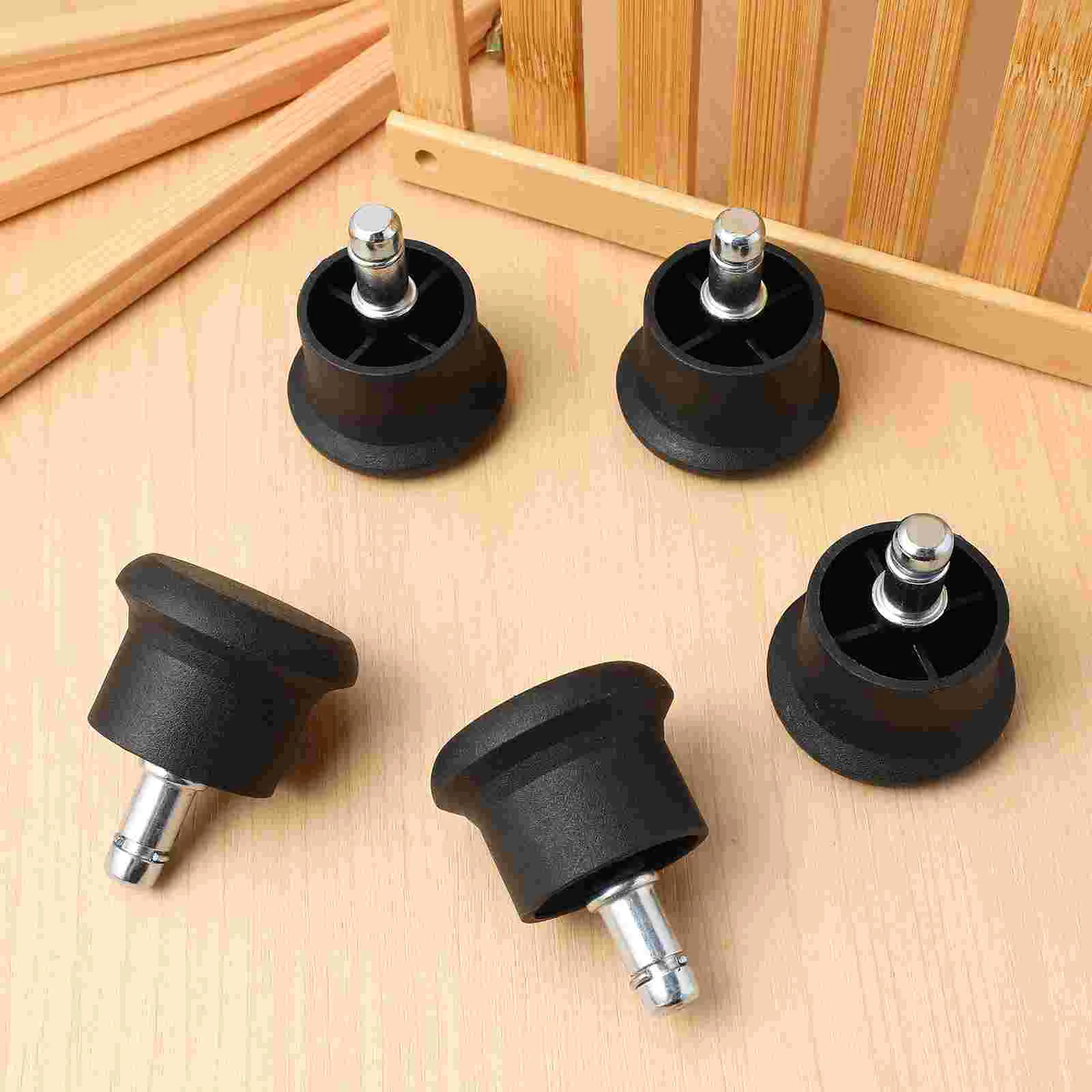 5pcs Chairs Glide Castors Glides Replacement Furniture Floor Gliders Chair Wheels Stopper for Office Home Furniture Wheel