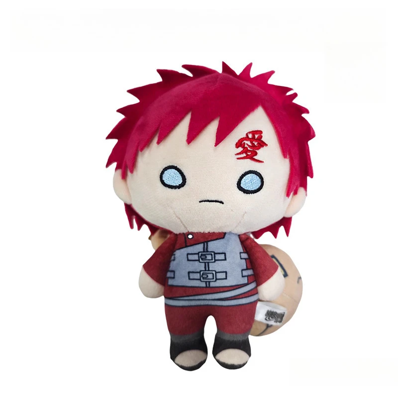 Narut0 Q-versionGaara Peluche Serie Personaggio Peluche Bambola Giocattolo Regalo di Natale per Bambini