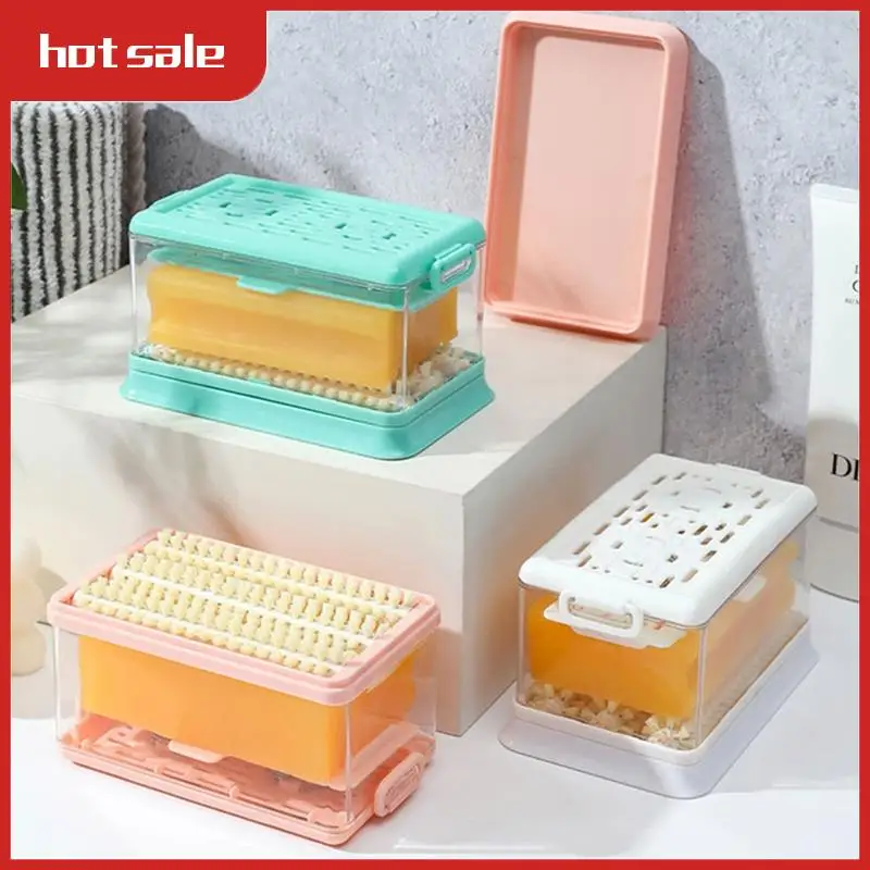 

A74P-Multifunctional Foam Soap Box Foam Storage Box Roller Foam Soapdish Hands-Free Laundry Tool