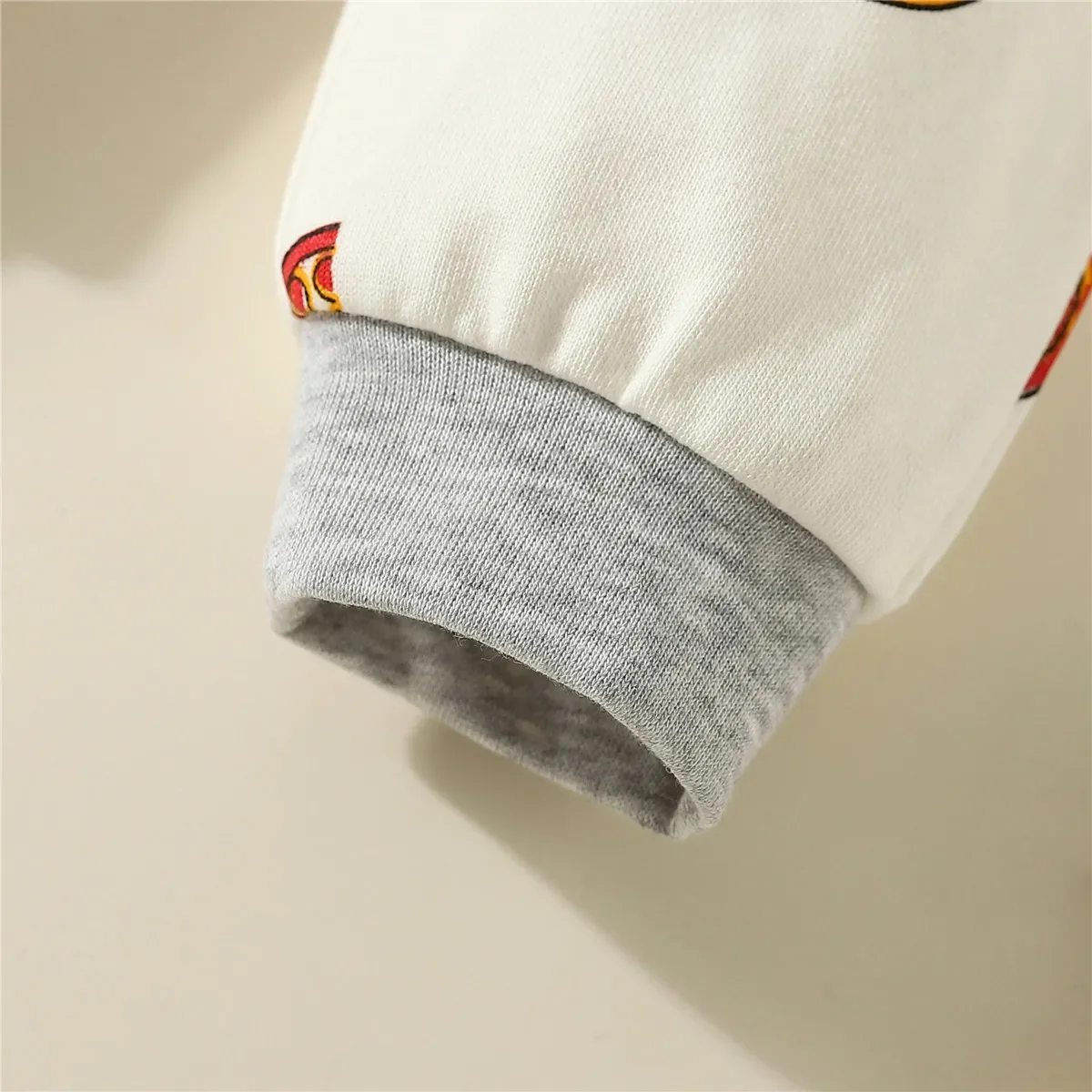 Spring And Summer 2023 Boys And Girls' New Pizza Graffiti Baby Sports Pants Are Suitable For Boys From 6 Months To 3 Years Old