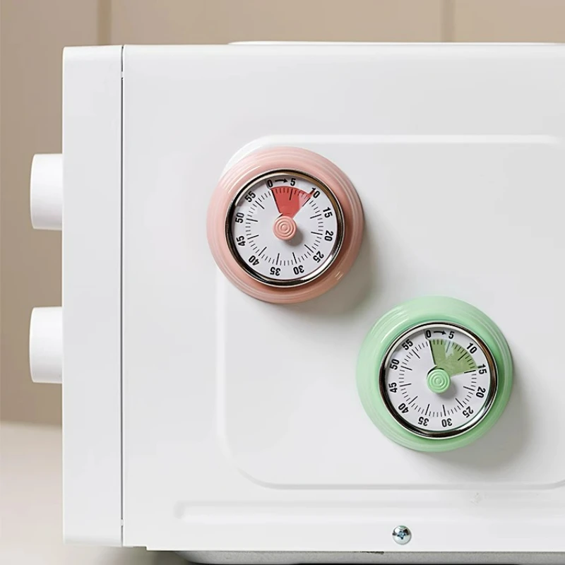 Temporizador mecánico de cocina, recordatorio de sincronización de cocina, gestión visual del tiempo, despertador, cuenta atrás, atracción magnética