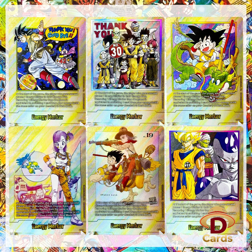 

Коллекционная карточная игра Dragon Ball Super Fusion: Мировые Энергетические Маркеры, Набор для игры в настольную игру, Полный комплект золотых карт
