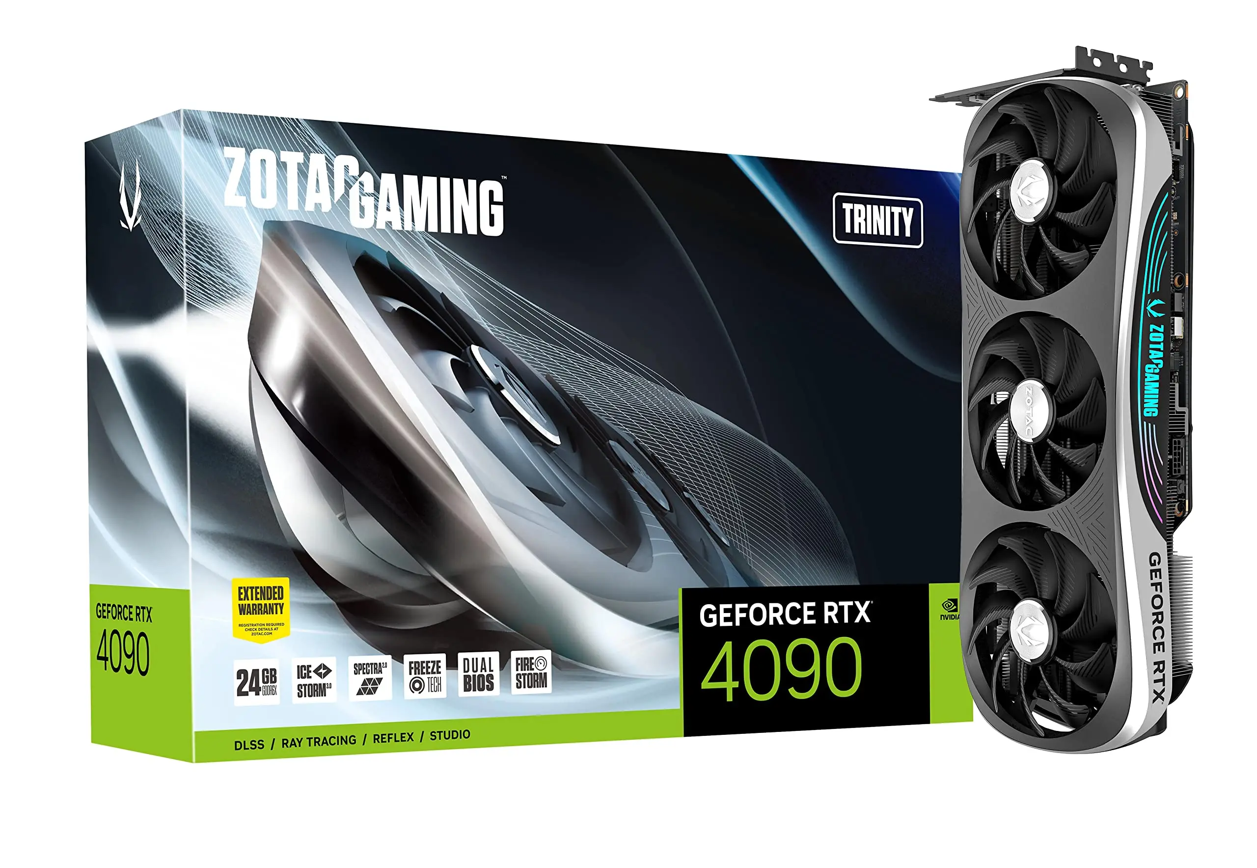 ORIGINAL Geforce Rtx 4090 Trinitty 24gb Gddr6x G-p-u