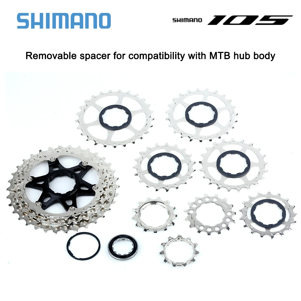 SHIMANO 105 HG700-11 Road Bike Cassette 11 Speed 11-34T Sprocket HG700 Freewheel 11S Bicycle 11V K7 HG EV for R7000 R8000