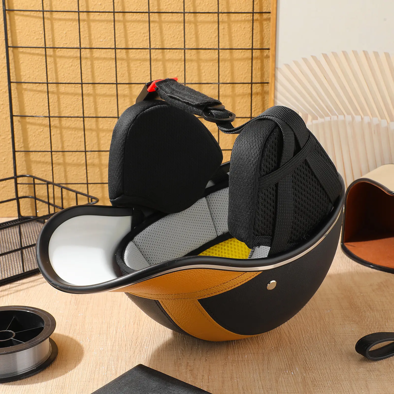 

1 пара легких ветрозащитных утепленных наушников для зимних полушлемов, для езды на велосипеде, мотоцикле, с защитой от шума