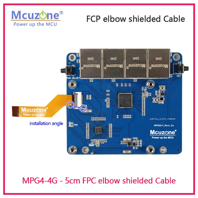 Cabo fpc 16pin para raspberry pi 5, com blindagem e par diferencial pcie, controle de impedância, 0,5mm