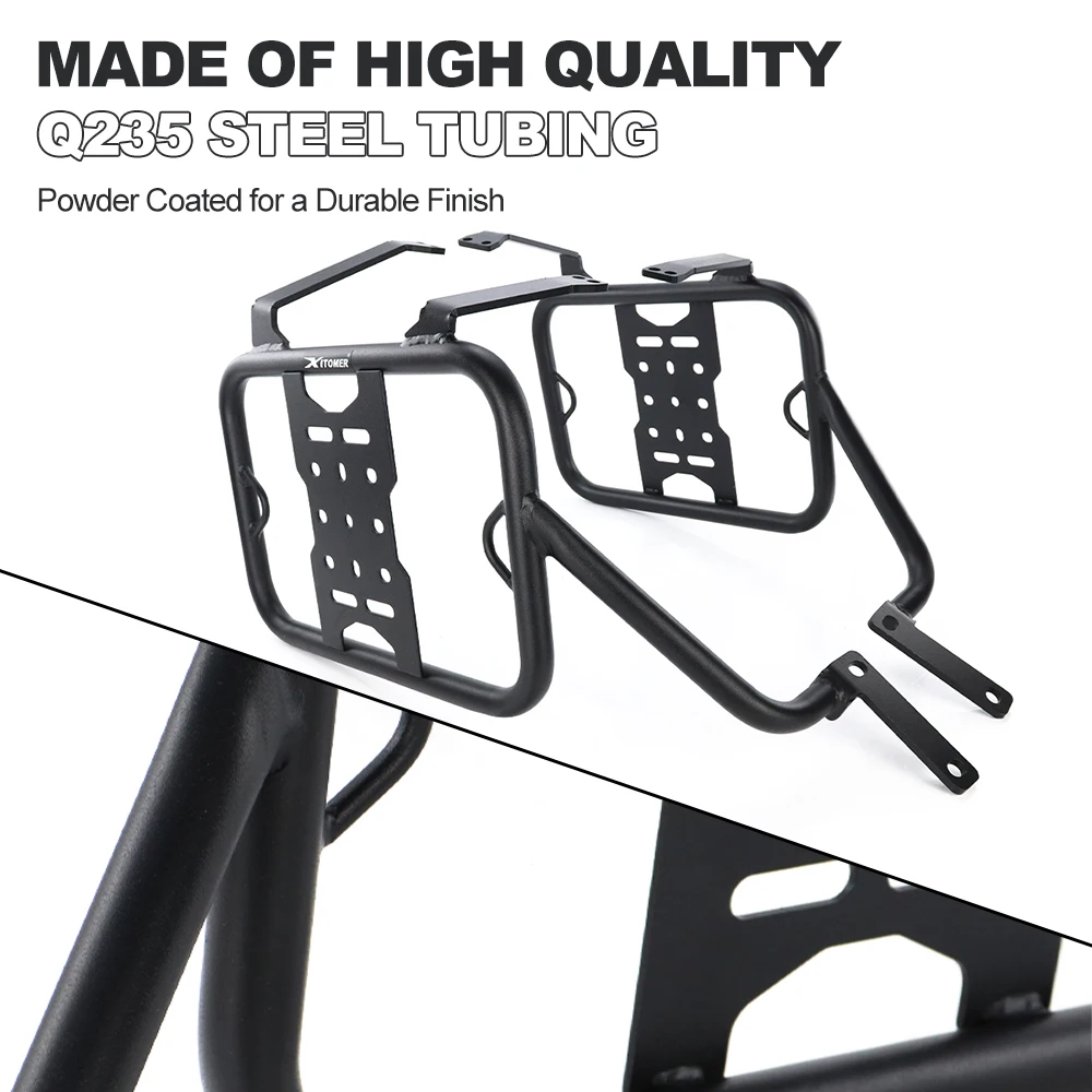 صالح لهوندا أفريقيا التوأم CRF1000L 2018-2019 دراجة نارية العديلات السرج دعم الرف الجانب رف أمتعة جبل قوس