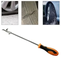 Tire Cleaning Hook Car Tire Clear Stone Hook To Remove Gravel Cleaning Tool Tire Stone Cleaner Hook Tire Cleaning Tool Universal