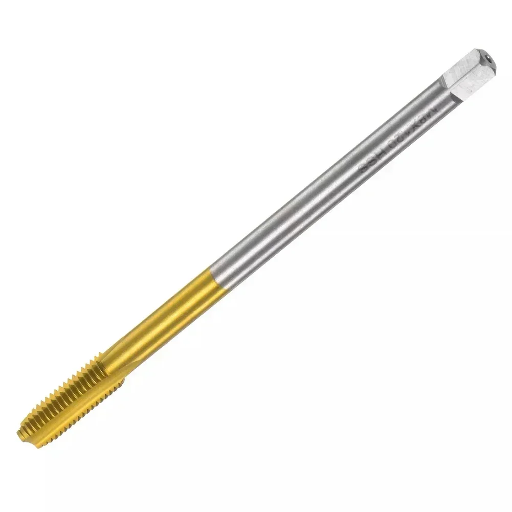 Metric Thread Tap M8 X 1.25 120mm Long Threading Tool Tap Drill Bit HSS Steel Screw Tap Hand Tools Hardware Accessories