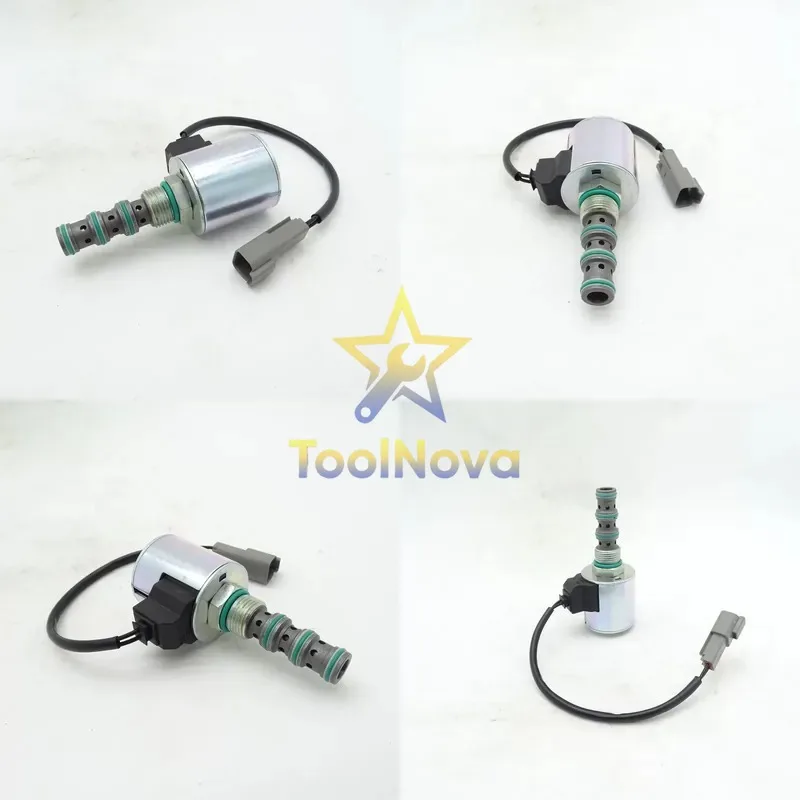 2026*Hotsale Excavator Shanhe Intelligent 50 60 70 80 90 Solenoid Valve Coil Spool Assembly Pilot Walking Fast and Slow Gear
