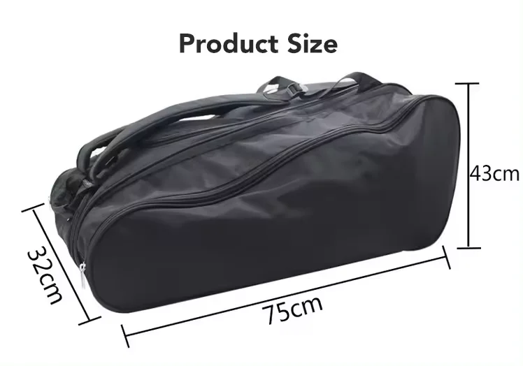 Custom Wholesale Waterproof Tennis Bag Sport Equipment Convertible Racquet Backpack With Shoes Badminton Bag