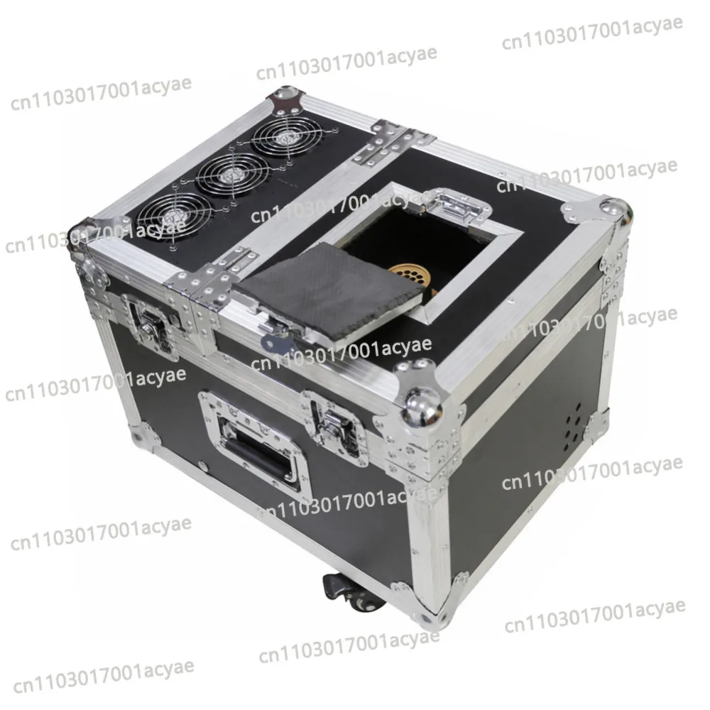 600W-900W Adjustable Double Haze Smoke Machine – Stage Equipment with Flight Case for Professional Audio Video Production