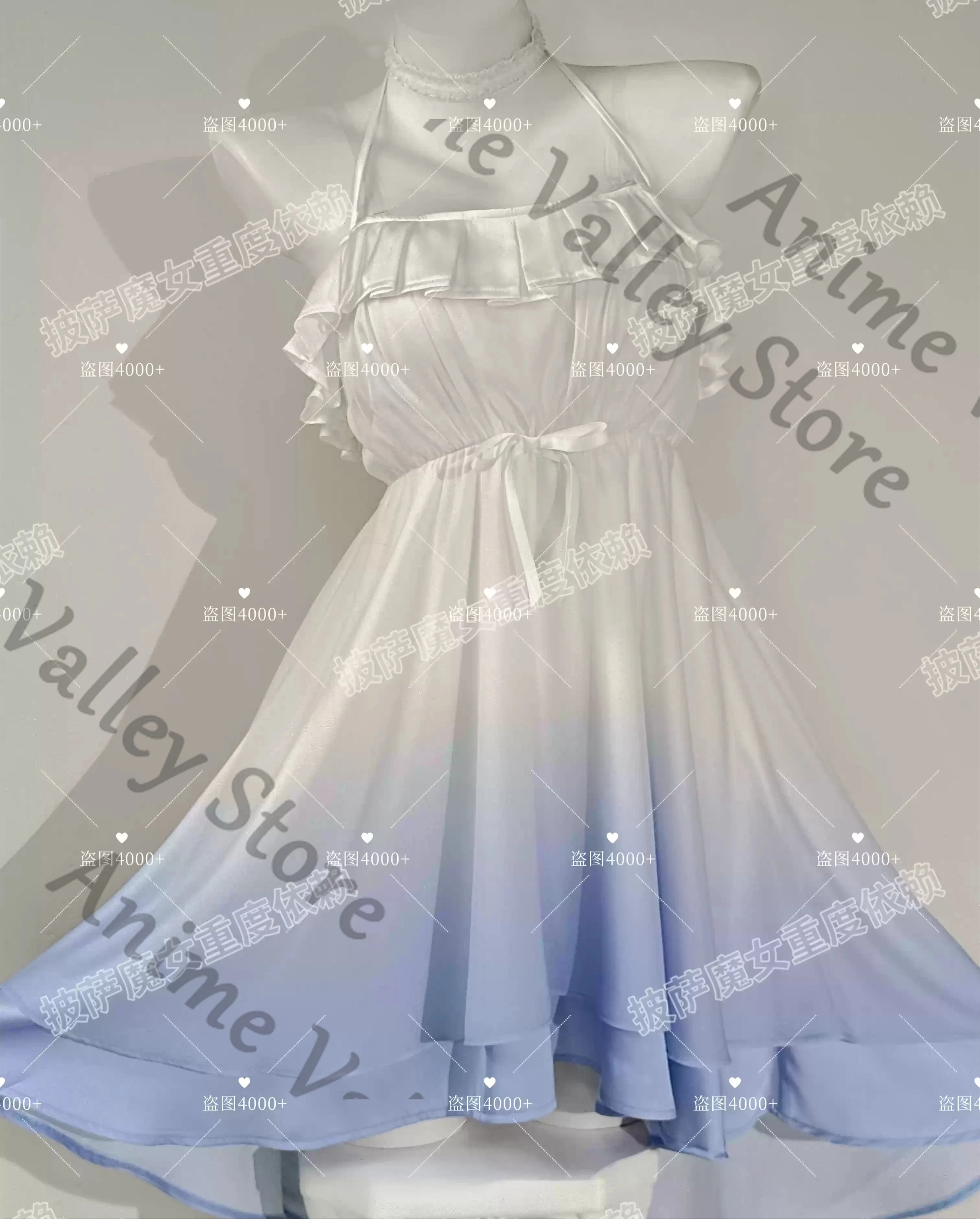 Anime Genshin Impact Columbina Damselette Cosplay Chest Pad Pajama Party Prop Cartoon Night Skirt Nightgown Nightdress Hallowmas