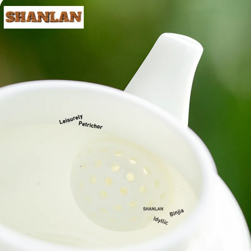 250 مللي Taihu حجر الخيزران اليشم الخزف إبريق الشاي اليابانية الشاي Infuser وعاء الشاي تمرغ غلاية مع مرشح Teaset لوازم الحلي #4