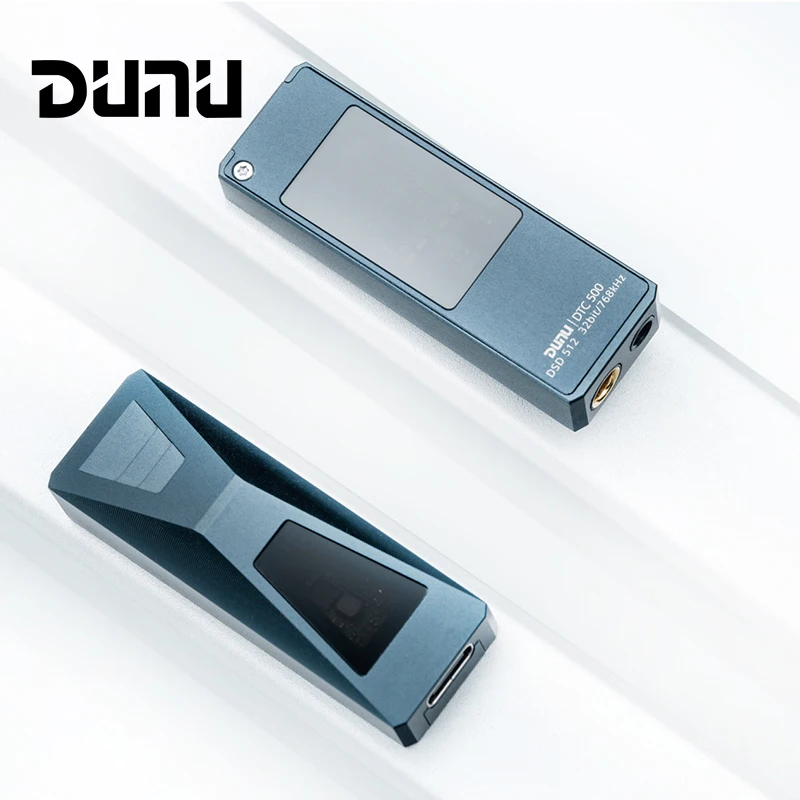 

DUNU DTC 500 DTC500 Portable Headphone Amplifer USB DAC AMP ES9038Q2M chip Type-C to 3.5/4.4mm Output DSD512 PCM 32Bit/768 Khz