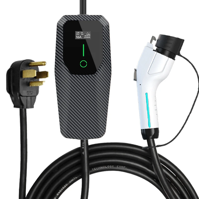 

Superior Quality Durable Type 1 Max 32a 7.2kw Lcd Screen Sae J1772 Ev Charging Station For Tesla Charger Cable