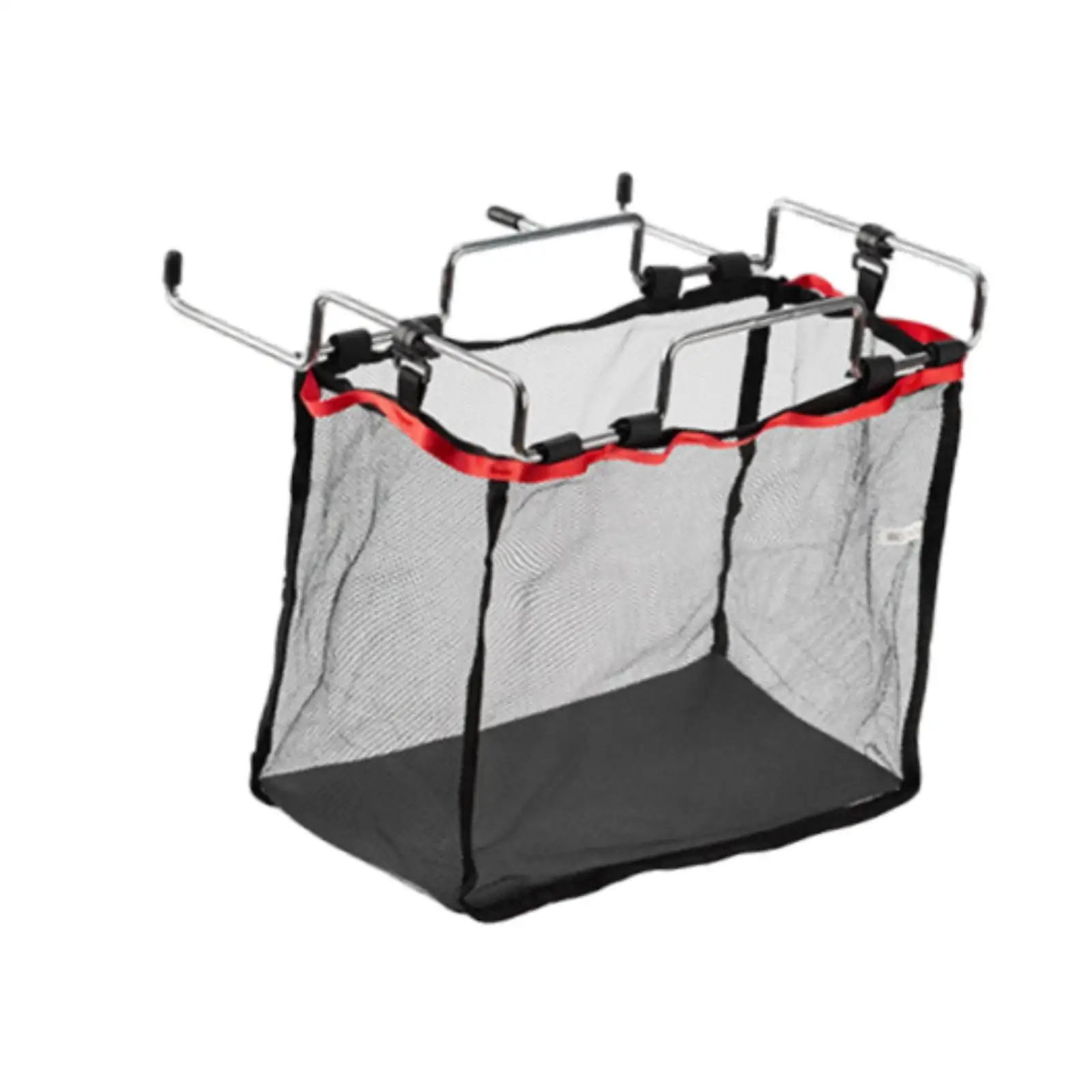 Trash Bag Holder with Mesh Trash Bag Waste Bag Rack Detachable Lightweight for