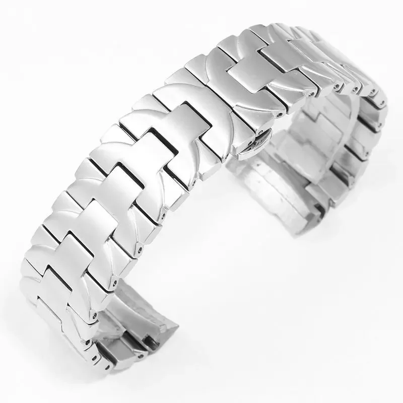 

Stainless Steel Watch Strap for Panerai Pam441 111 Fine Steel Butterfly Clasp Watch Band 24mm Accessories