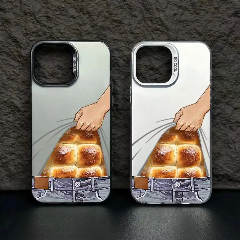 La custodia per cellulare con muscoli addominali dalla faccia bianca è adatta per iPhone 16 15 14 13 12 11 Pro/ Max/Plus cover posteriore antiurto