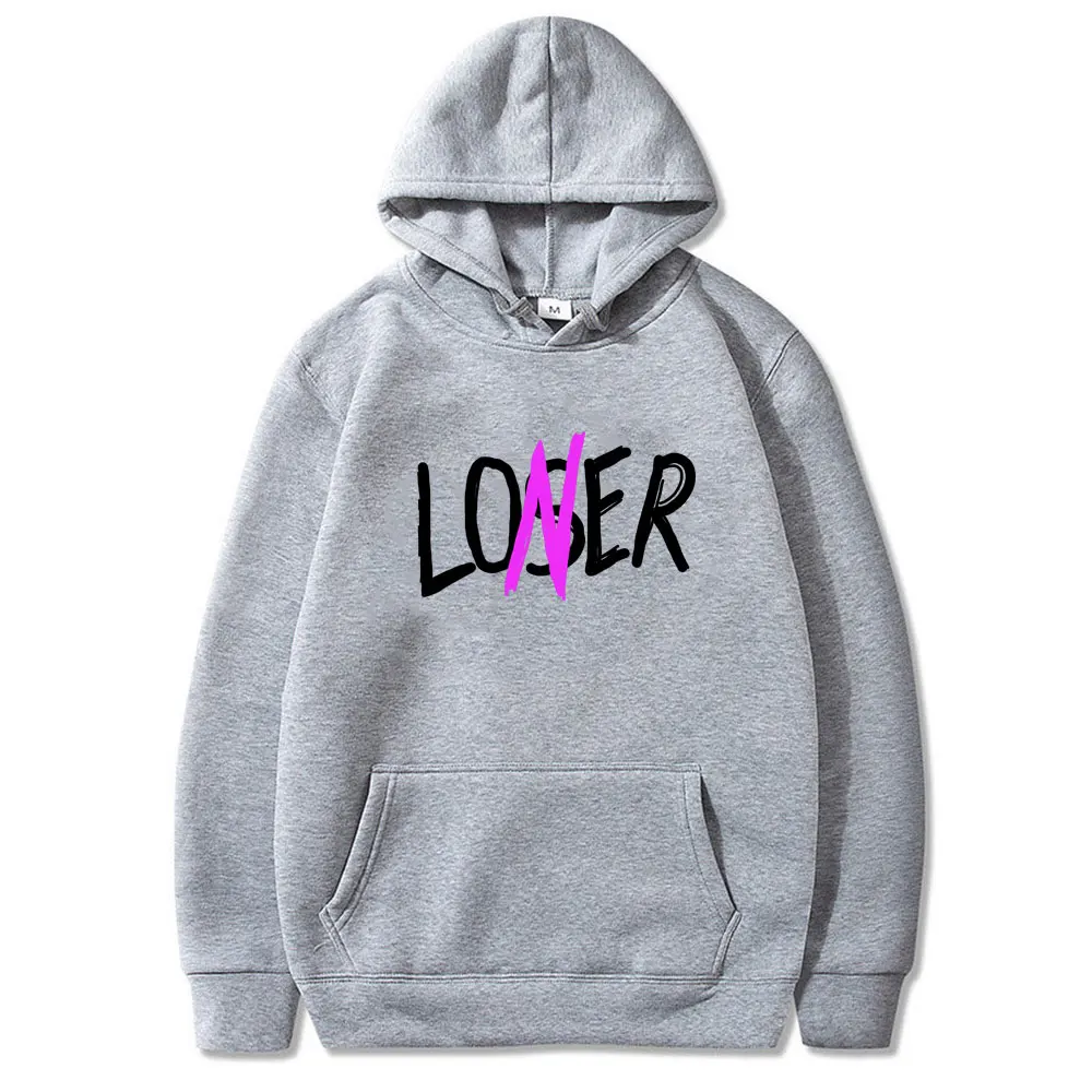 Rock Singer Yungblud Loner Graphic Hoodie Unisex Vintage Oversized Sweatshirt Men Women's Fashion Gothic Fleece Cotton Hoodies