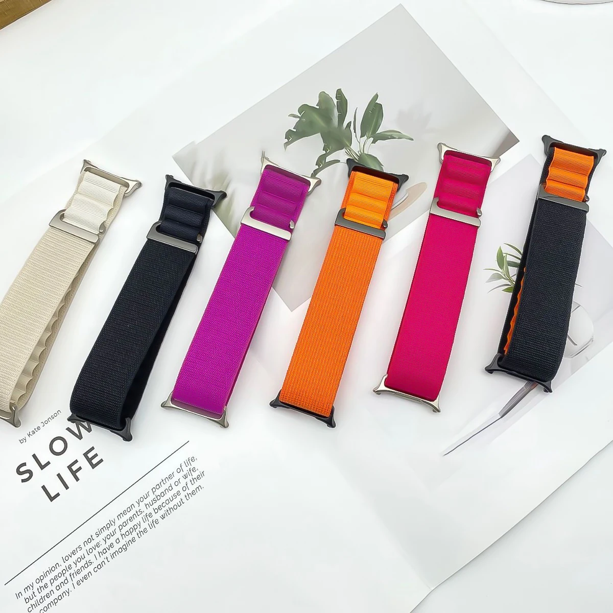 Alpine Loop Nylon Strap for Samsung Galaxy Watch Ultra 47mm Band Sport Watchband for Samsung Galaxy Watch Ultra Bracelet